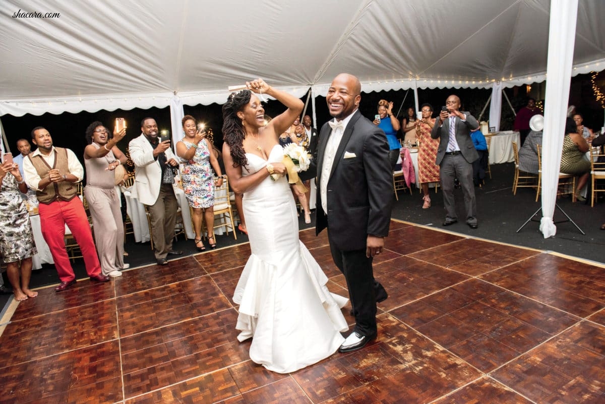 Bridal Bliss: Sydnisha and Johnathan's Black-Tie Wedding Was A Work Of Art