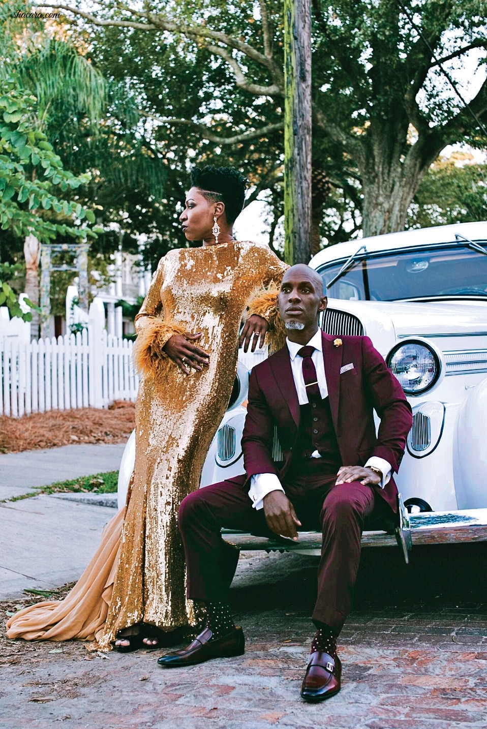 Bridal Bliss: Sydnisha and Johnathan's Black-Tie Wedding Was A Work Of Art