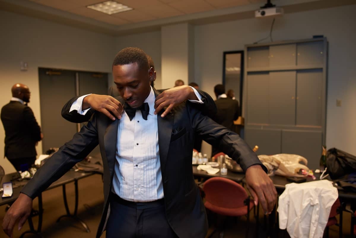 Bridal Bliss: Sydnisha and Johnathan's Black-Tie Wedding Was A Work Of Art