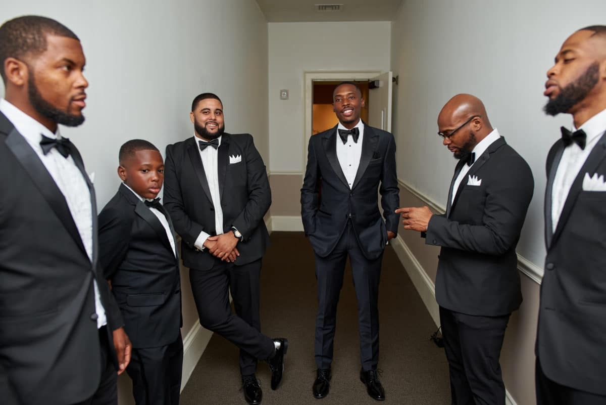 Bridal Bliss: Sydnisha and Johnathan's Black-Tie Wedding Was A Work Of Art