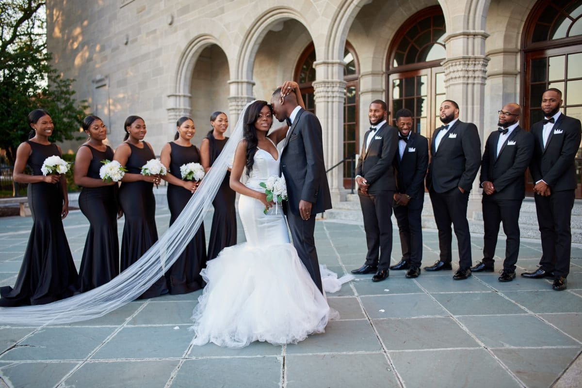 Bridal Bliss: Sydnisha and Johnathan's Black-Tie Wedding Was A Work Of Art