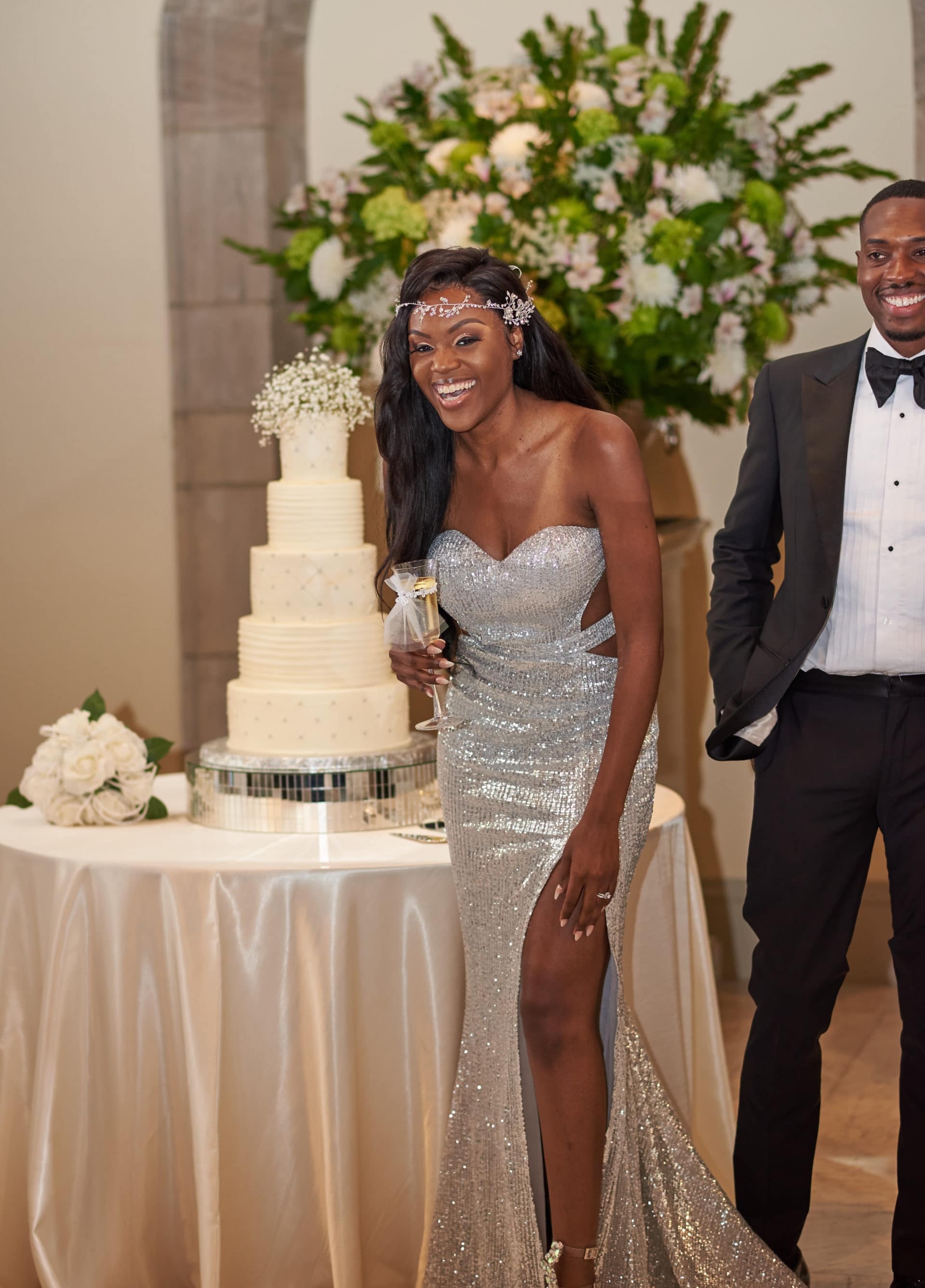 Bridal Bliss: Sydnisha and Johnathan's Black-Tie Wedding Was A Work Of Art