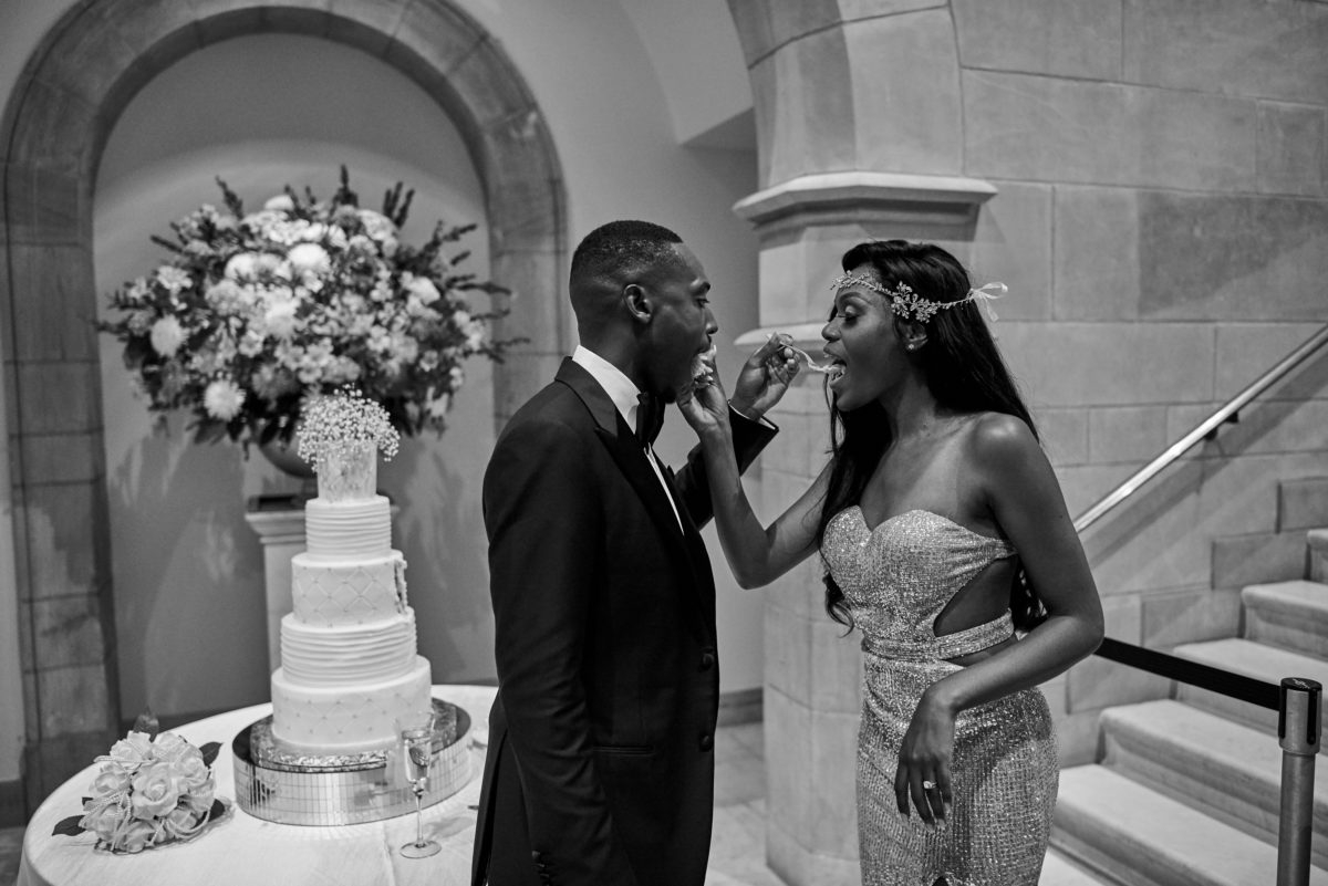 Bridal Bliss: Sydnisha and Johnathan's Black-Tie Wedding Was A Work Of Art