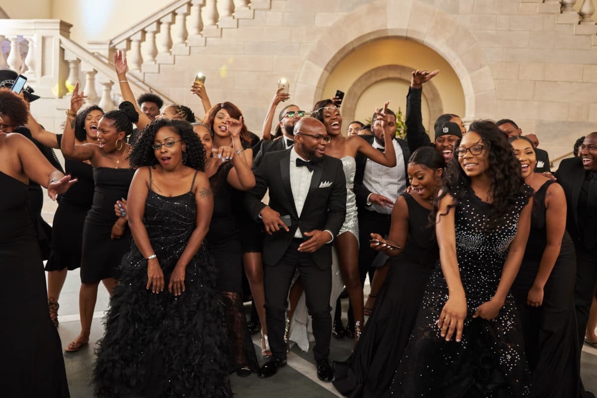 Bridal Bliss: Sydnisha and Johnathan's Black-Tie Wedding Was A Work Of Art