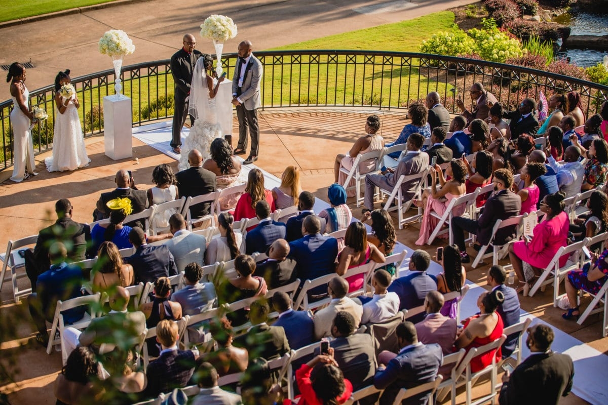 Bridal Bliss: Sydnisha and Johnathan's Black-Tie Wedding Was A Work Of Art