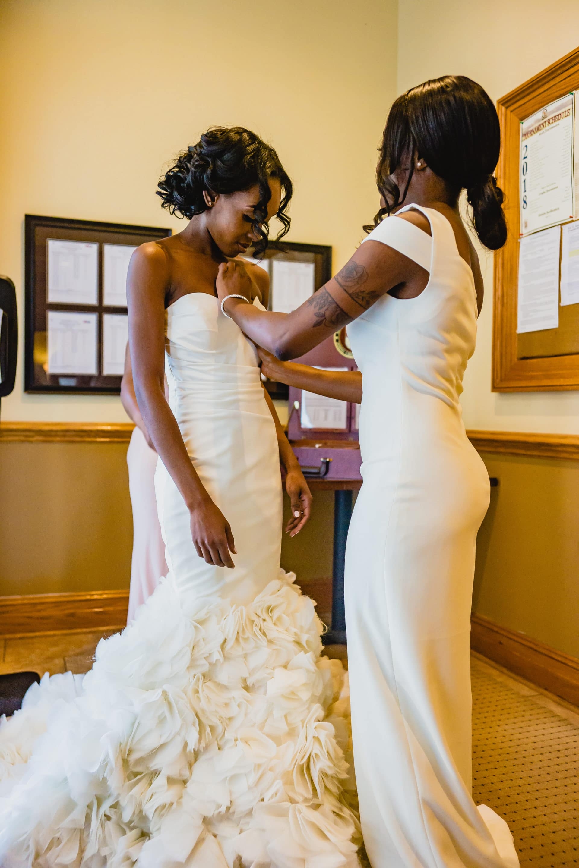 Bridal Bliss: Sydnisha and Johnathan's Black-Tie Wedding Was A Work Of Art