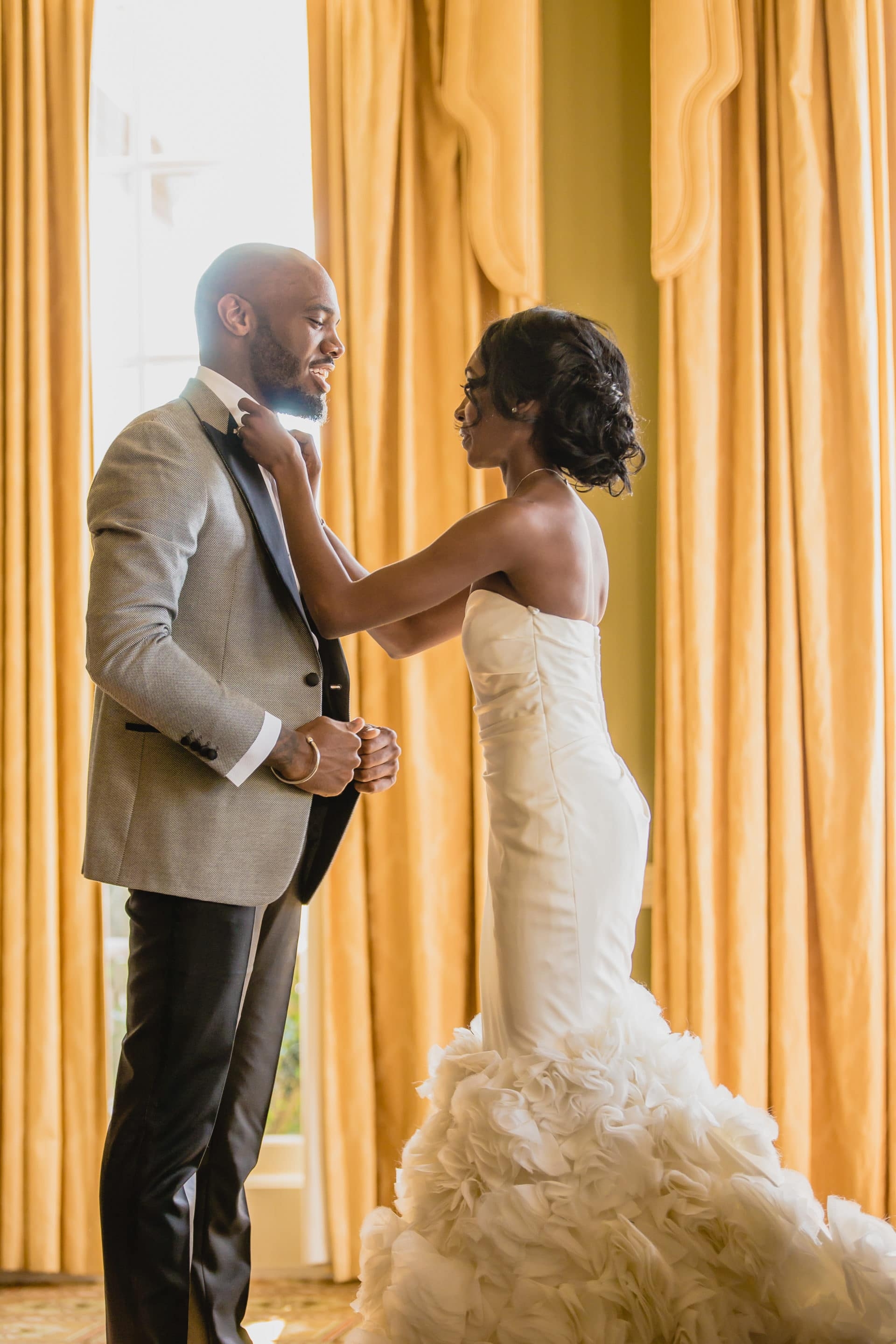 Bridal Bliss: Sydnisha and Johnathan's Black-Tie Wedding Was A Work Of Art