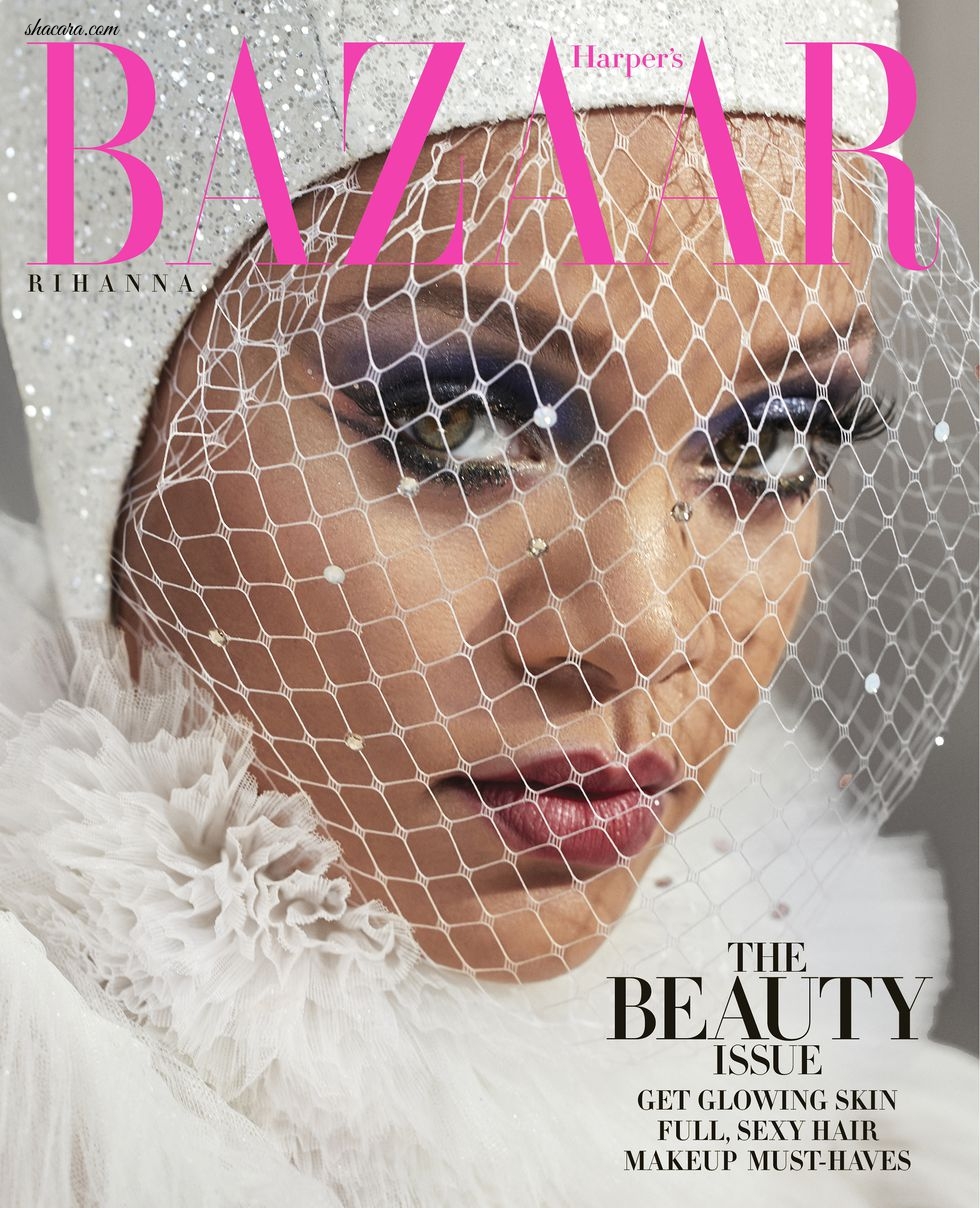 A Work Of Art! Rihanna Is An Iconic Beauty On The Latest Issue Of Harper’s Bazaar US