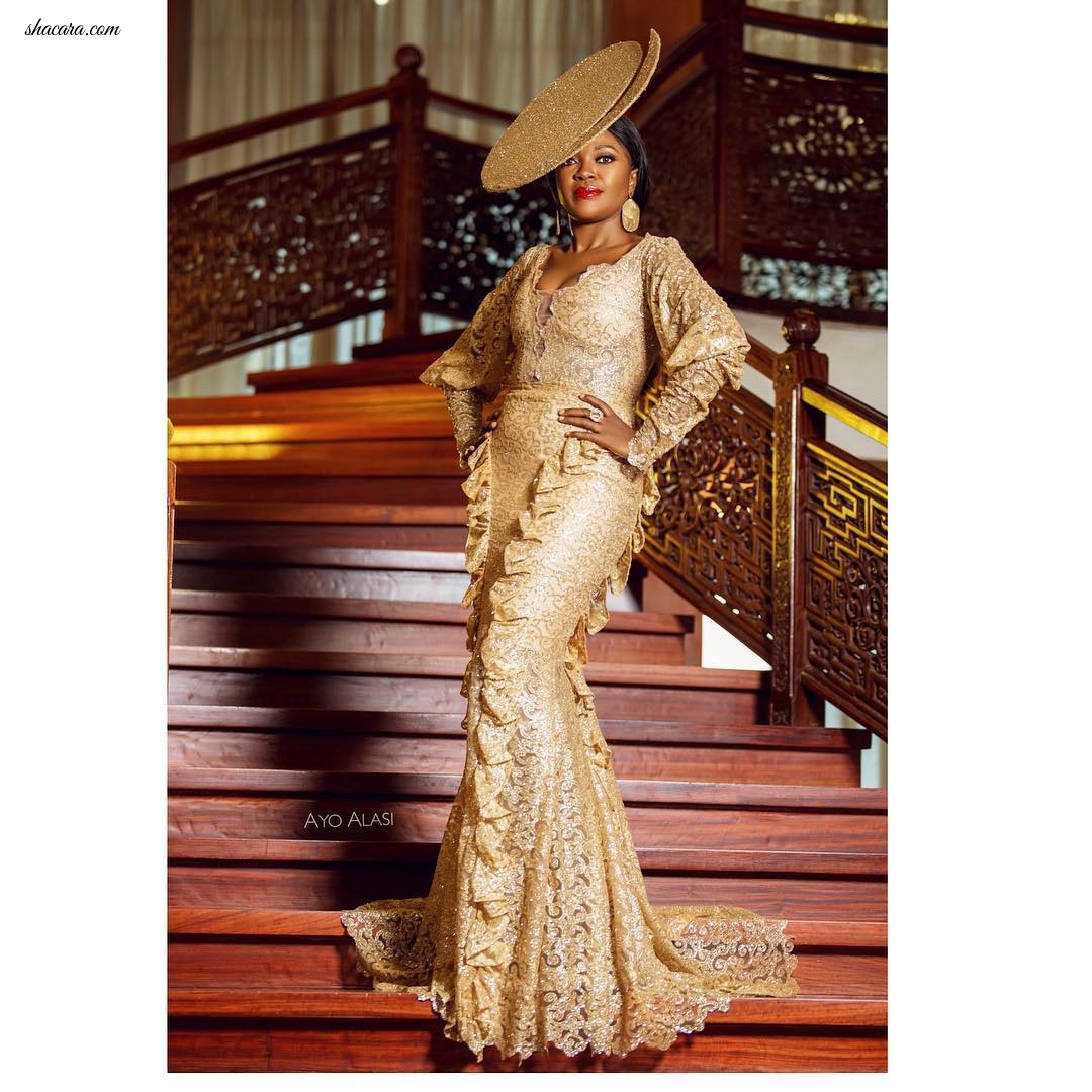 Omoni Oboli Channels Fairytale Glam In High Fashion Birthday Photo Shoot