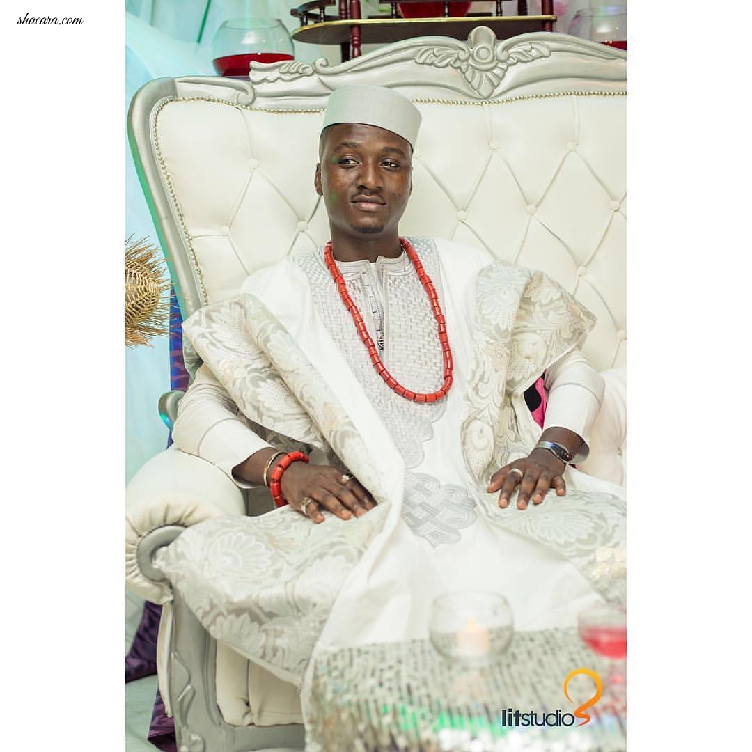 See All The Romantic Photos From Kraks Media CEO, Femi Bakre’s Traditional Wedding