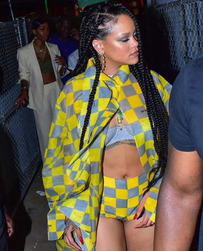 Rihanna Drops A Style Bomb As She Hangs Out In Barbados With Buju Banton & The Prime Minister