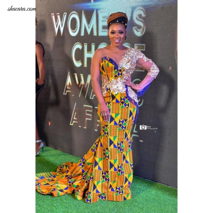 Eshun To Complete Top Notch Designer Bri Wireduah’s Secret Kente Trilogy On The VGMA’s 2019 Red Carpet