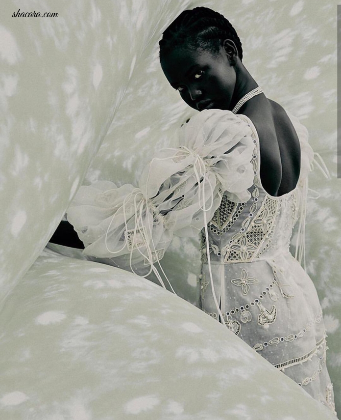 #MODELCRUSH: Today We Crush On Pics Of Adut Akech, The Dark Sudanese That Beat Gigi Hadid As Model Of The Year