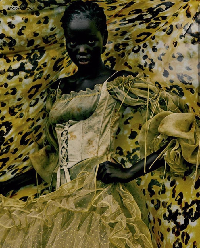 #MODELCRUSH: Today We Crush On Pics Of Adut Akech, The Dark Sudanese That Beat Gigi Hadid As Model Of The Year