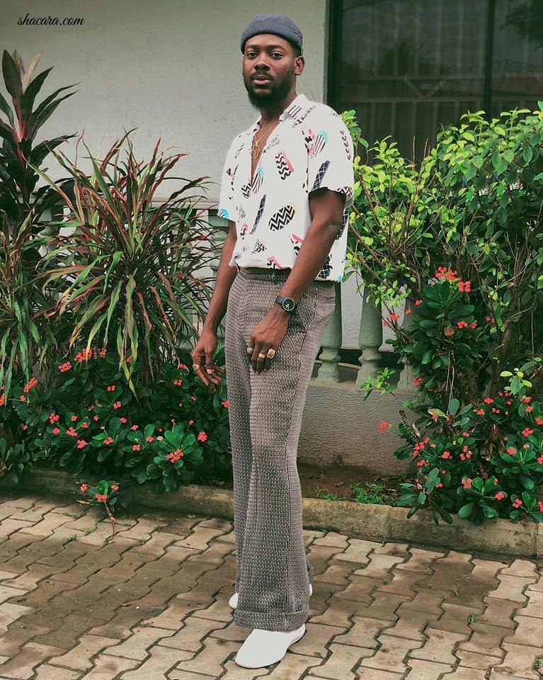 Not Feeling Vintage Fashion Anymore? Adekunle Gold’s Latest Look Will Convince You