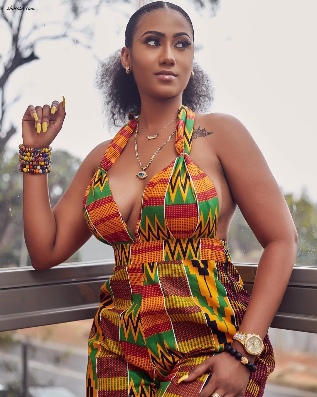 Hajia4Reall’s Is Nothing But Haute Style Sauce, See Her Best African Print Moments