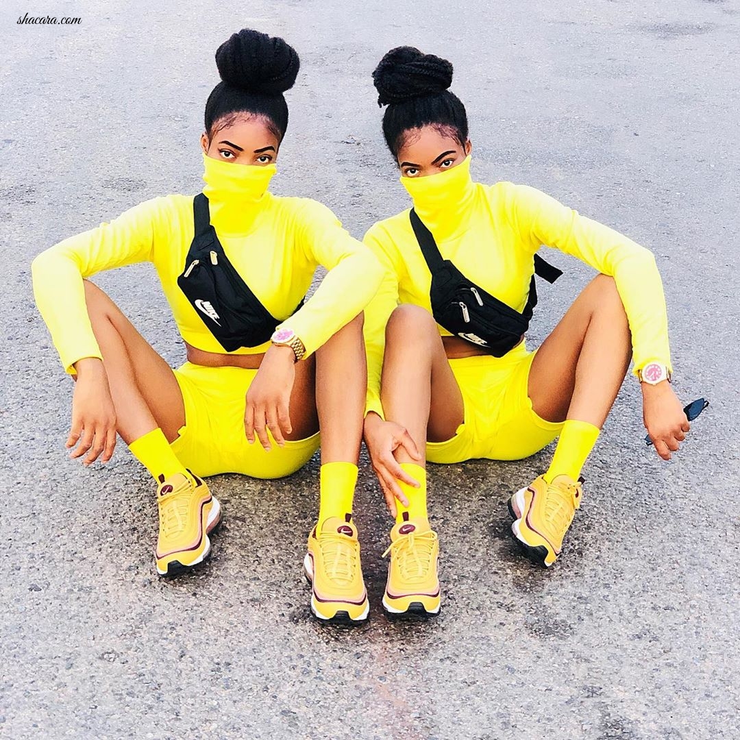 Ghana’s WW Twinz Are Redefining Bestie Goals For This Summer With Fashion Styles & Faux Locks