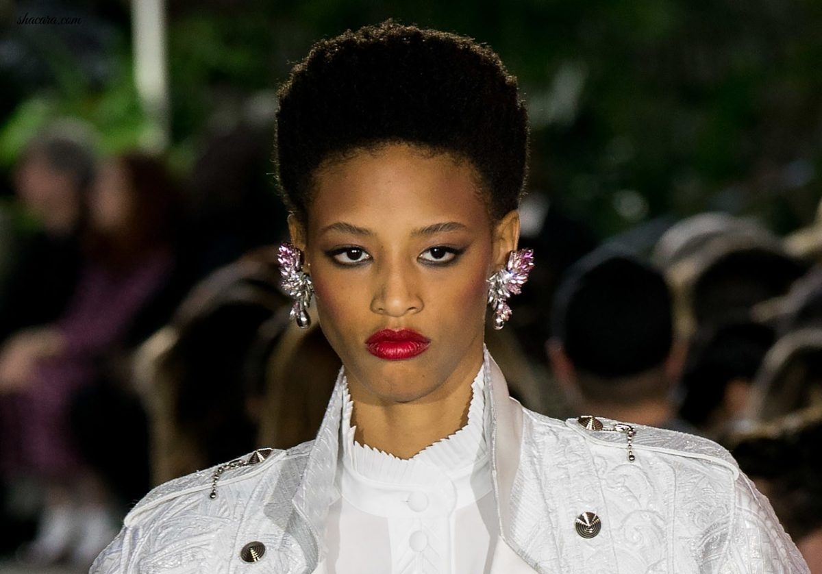 It's All About The 80s For Louis Vuitton's Resort 2020 Runway Beauty