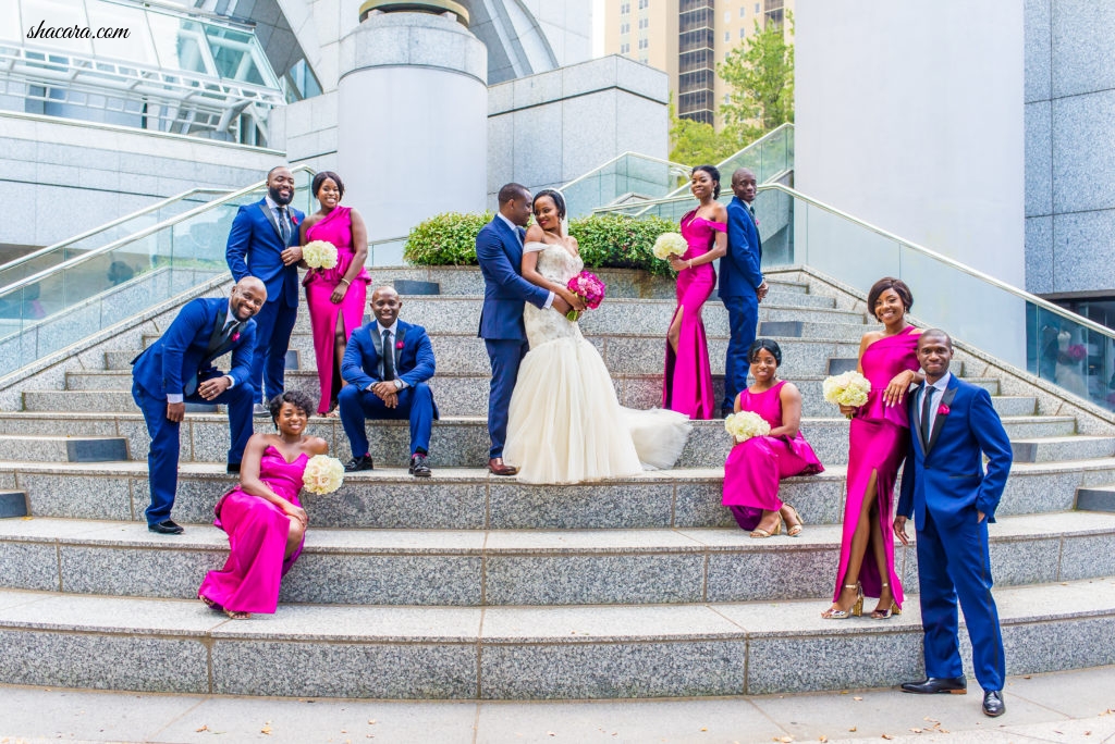 Bridal Bliss: Edwin And Georgette's Atlanta Wedding Was A Vibe