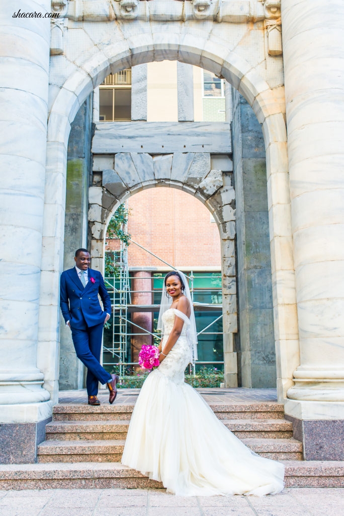 Bridal Bliss: Edwin And Georgette's Atlanta Wedding Was A Vibe