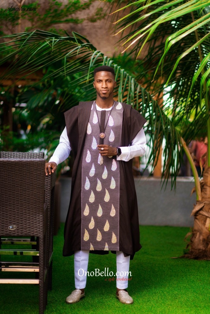 Style Influencer Akin Faminu Channels ‘Fashion Royalty’ in Bankole Thomas