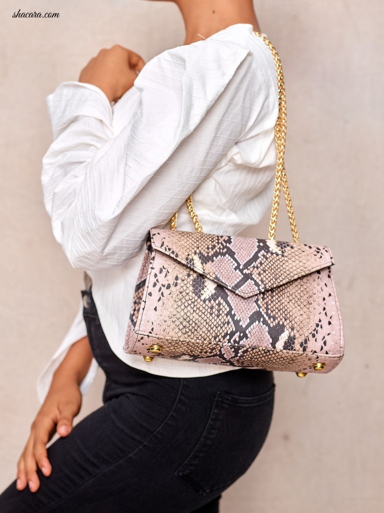 Crocodile, Snake & Leopard Skin! Reola’s Wildlife Collection, Perfect Handbag Accessory For Any Occasion!