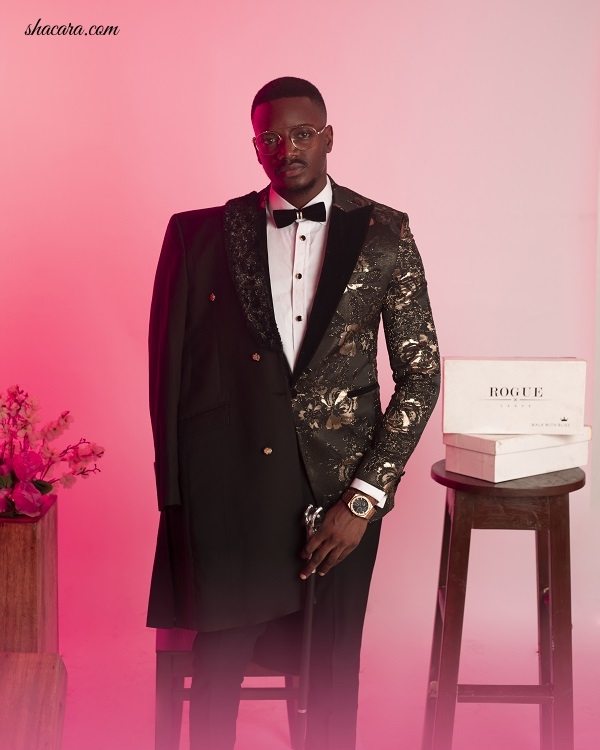 Ex-BBN Mate,Leo Dasilva Dazzles In Mini Photo Series For Rogue NG! The Chocolate Man!
