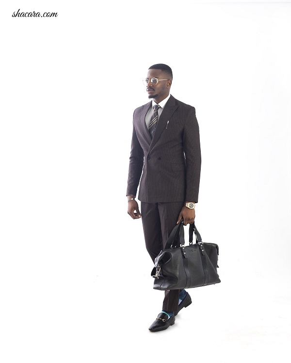Ex-BBN Mate,Leo Dasilva Dazzles In Mini Photo Series For Rogue NG! The Chocolate Man!