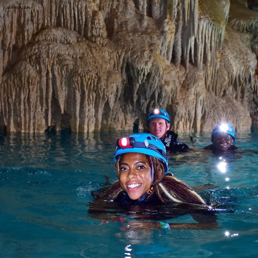 A Perfect & Adventurous Getaway? Take A Cue From Fade Ogunro in Cancun