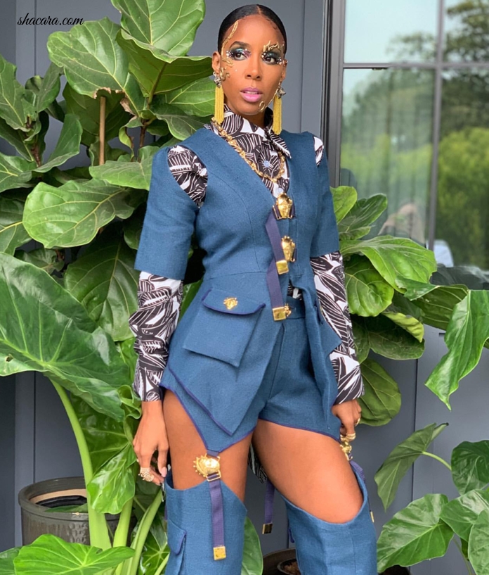 Kelly Rowland Rocks Cote d’Ivoire Fashion By Loza Maléombho To The Wearable Art Gala