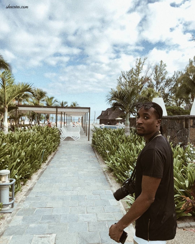 Lovey Dovey! A Glimpse At Nollywood Actor Akah Nnani & Wife Claire’s Mauritius Honeymoon
