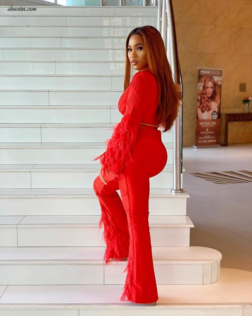 Who Wore It Better? Moet Abebe & Adeola In The Same Outfit From ‘M&S Luxury’