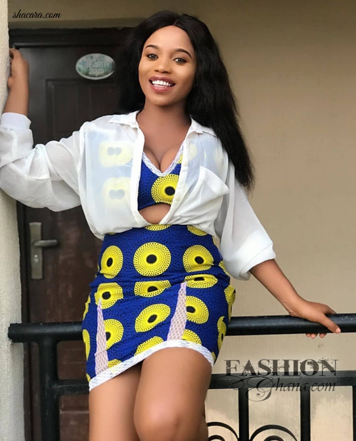 If You Are Bored Of The Usual Casual Tops, See How These Ladies Lit Up The Net Modern African Print Looks