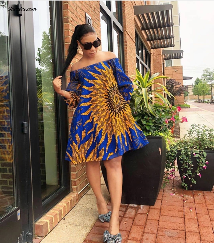 If You Are Bored Of The Usual Casual Tops, See How These Ladies Lit Up The Net Modern African Print Looks