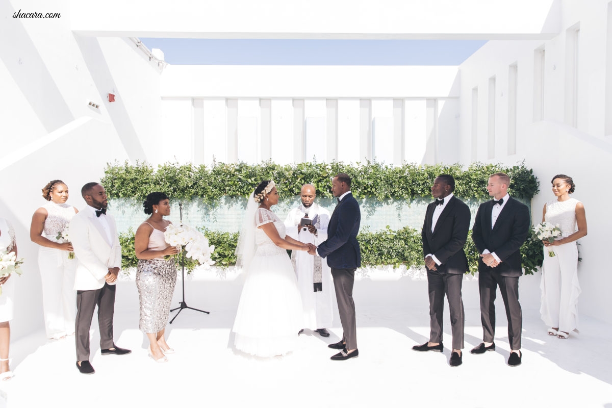 Bridal Bliss: Brooke and Layne's White-Hot Miami Wedding Was A Real Showstopper