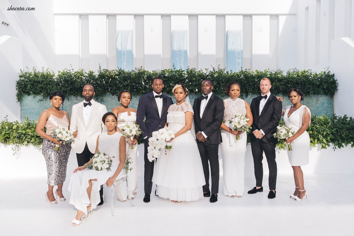 Bridal Bliss: Brooke and Layne's White-Hot Miami Wedding Was A Real Showstopper