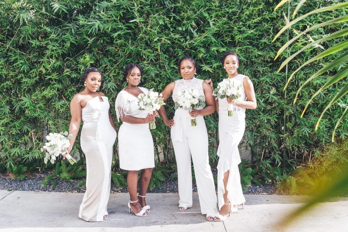 Bridal Bliss: Brooke and Layne's White-Hot Miami Wedding Was A Real Showstopper