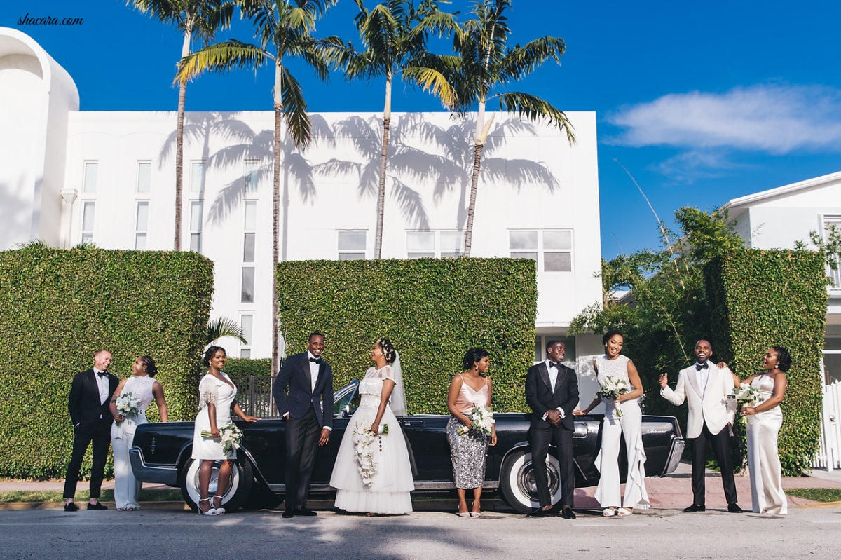 Bridal Bliss: Brooke and Layne's White-Hot Miami Wedding Was A Real Showstopper