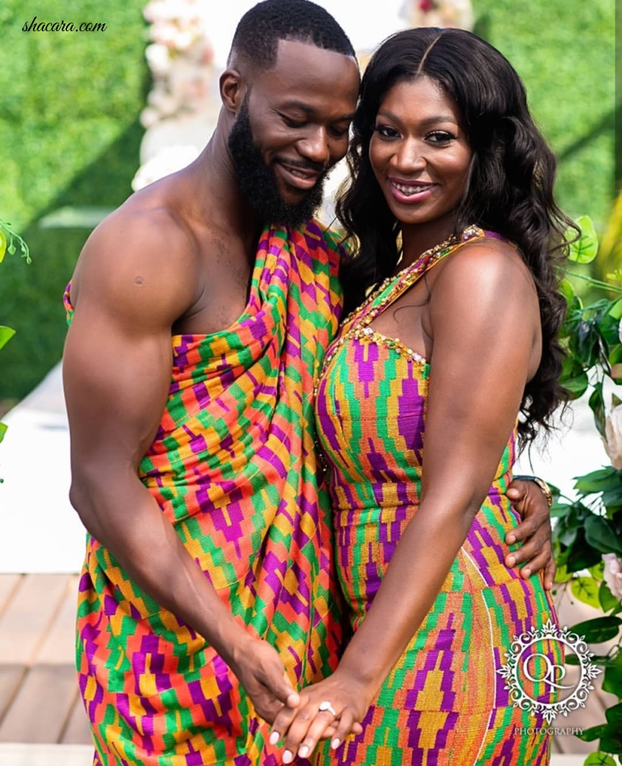 This Beautiful Couple Just Made The Whole World Jealous With Their Beautiful Stylish African Kente Wedding