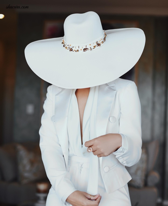 #STYLEGIRL: Sarah Langa Defines ‘Idris Elba’s’ Boasty Song With This All White Look
