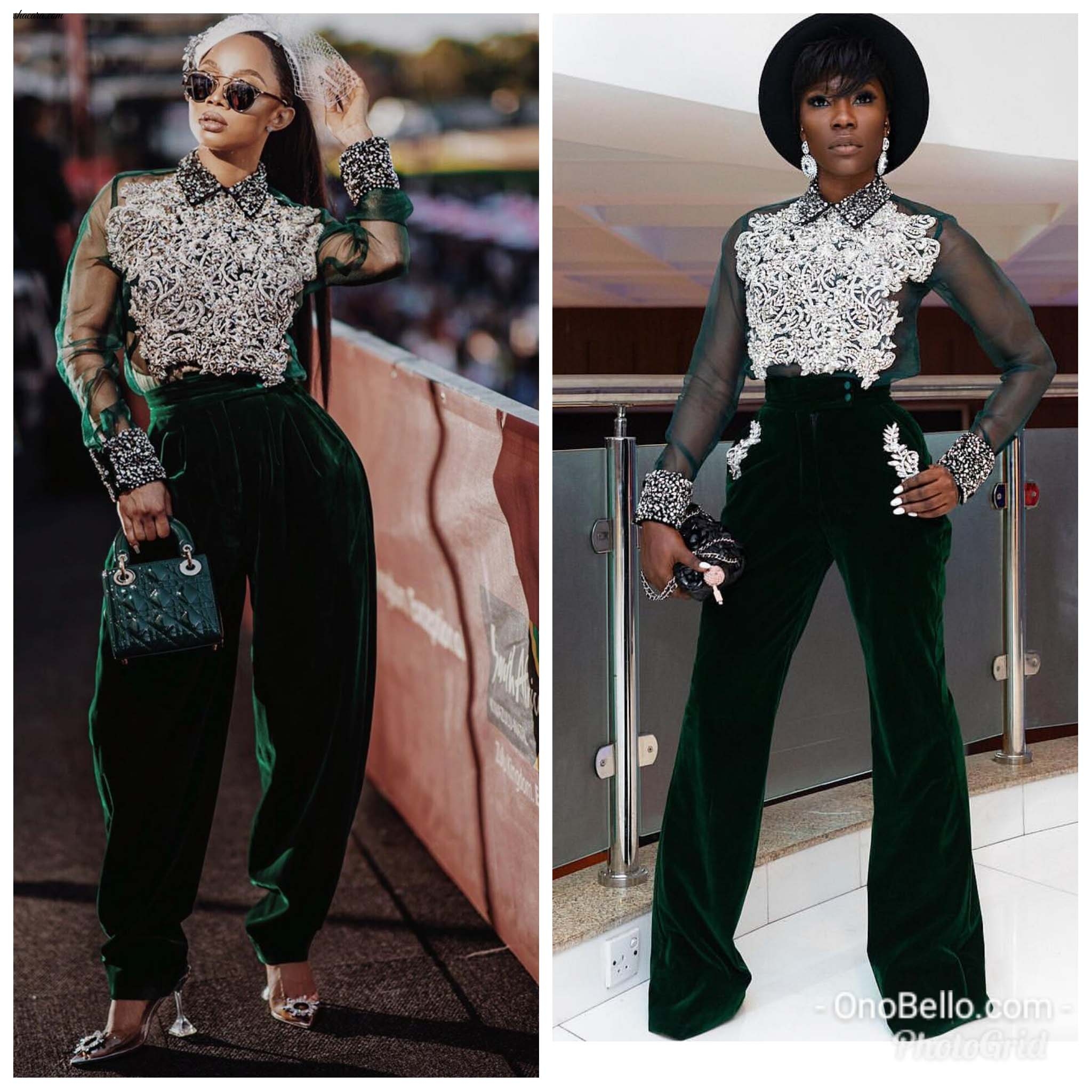 Who Wore It Better: Toke Makinwa And OG Okonkwo In Mai Atafo’s Design