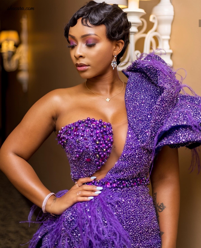 #STYLEGIRL: Pause Everything You Are Doing & Look; Boity’s Jaw Dropping Couture Outfit At The #VDJ2019