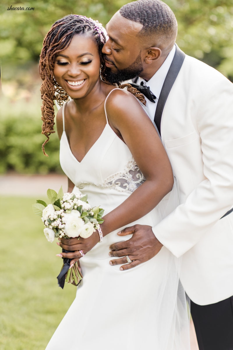 Bridal Bliss: We Loved Maurice and Ebone's Beautiful Black Tie Wedding Vibes