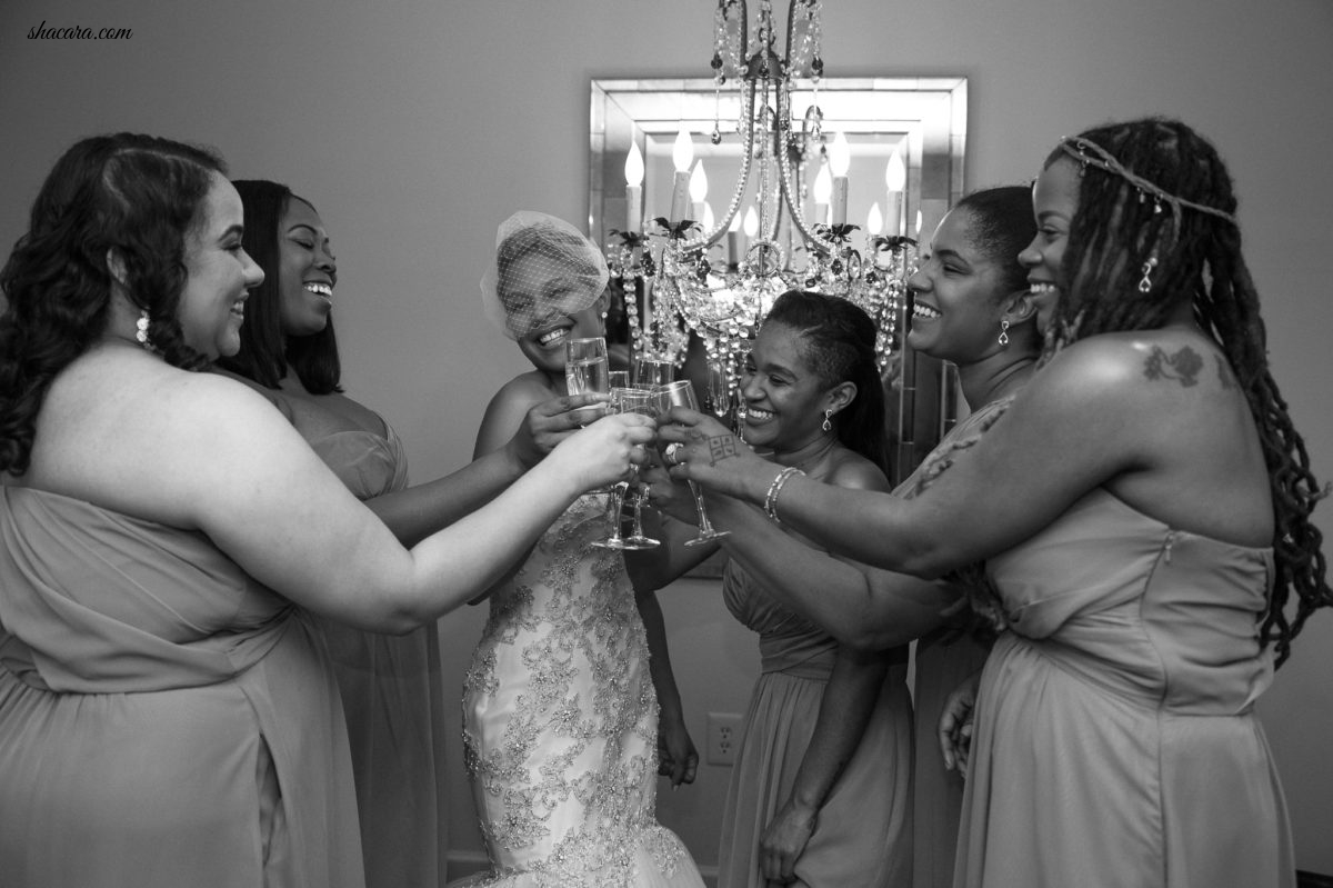 Bridal Bliss: Tiffany and Alyssa Went From DMs To 'I Do'