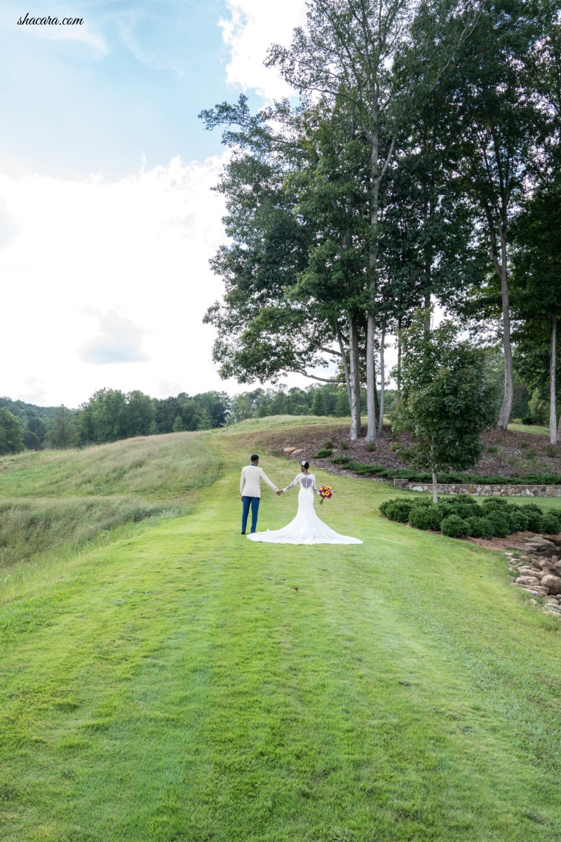 Bridal Bliss: Yaaas, Love! Edna and Eric's Georgia Wedding Just Dripped With Style