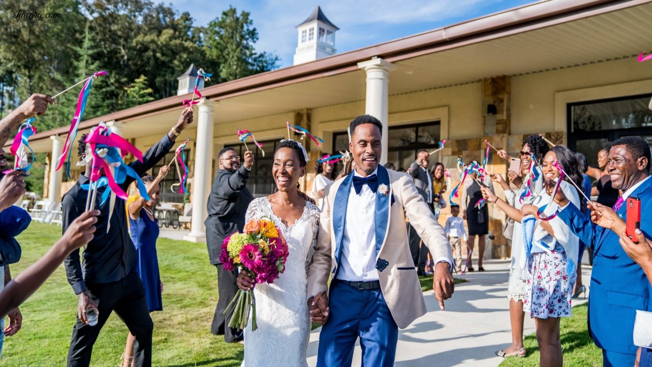 Bridal Bliss: Yaaas, Love! Edna and Eric's Georgia Wedding Just Dripped With Style