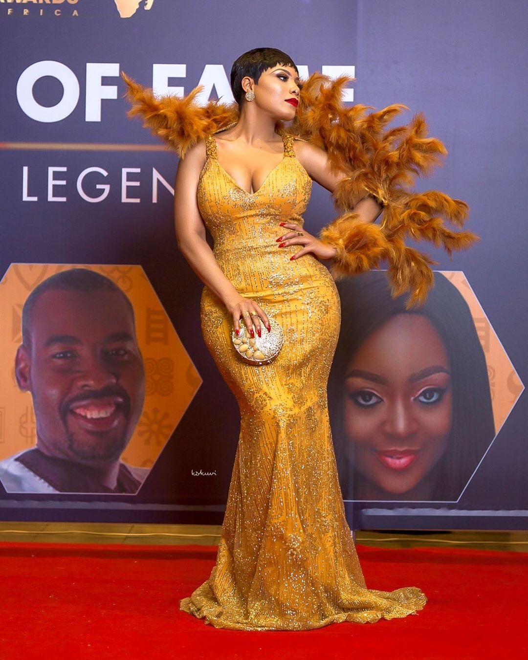 Ghana Is Stepping Up! Here Are The Top 15 Best Dressed Celebrities From The Golden Movie Awards Night