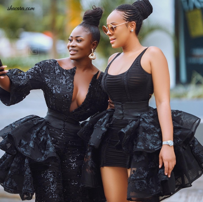 Nana Akua Addo’s Lace Atofo Wrap Is Every Stylish Girls Fantasy & Set To Make Atofo Wrap International