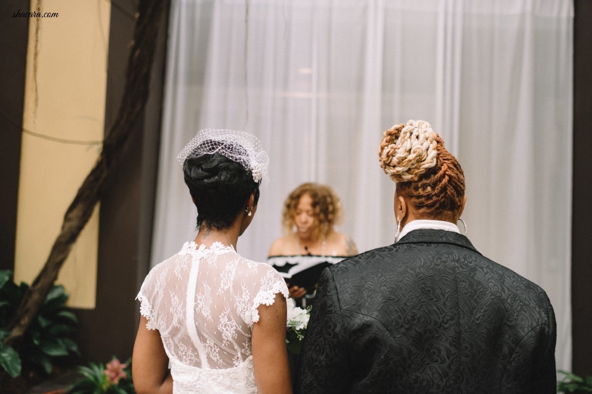 Bridal Bliss: Lisa and Sunette Said 'I Do' During Essence Festival 2018