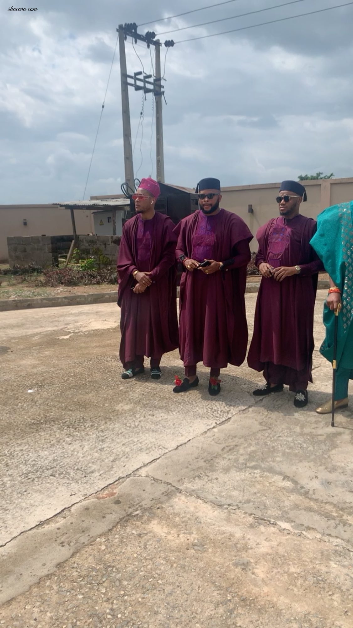 #BBNaija Stars came through for BamBam & Teddy A – See All the Aso-Ebi Moments from #BamTeddy